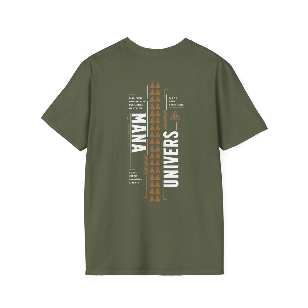 T-shirt homme Mana Univers – Typographie & inspiration polynésienne Printify