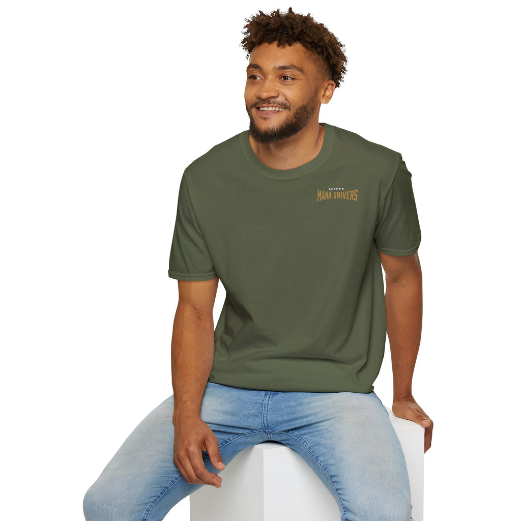 T-shirt homme Mana Univers – Typographie & inspiration polynésienne Printify