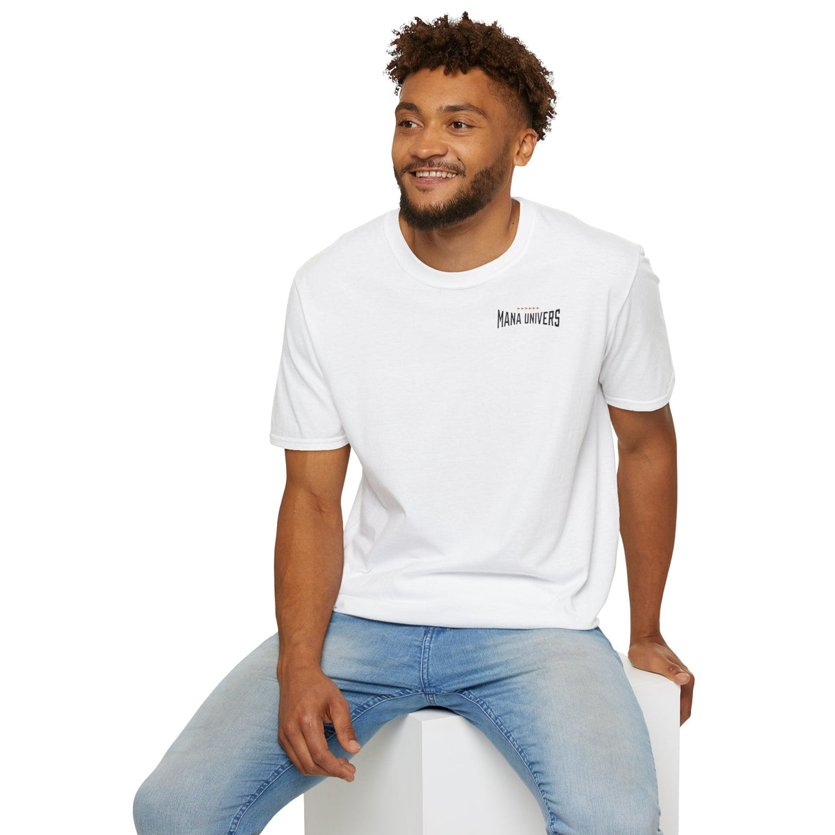 T-shirt homme Mana Univers – Typographie & inspiration polynésienne Printify