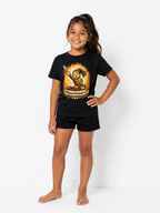 Tee-shirt enfant fille polynésien – Esprit Guerrier | Mana Univers