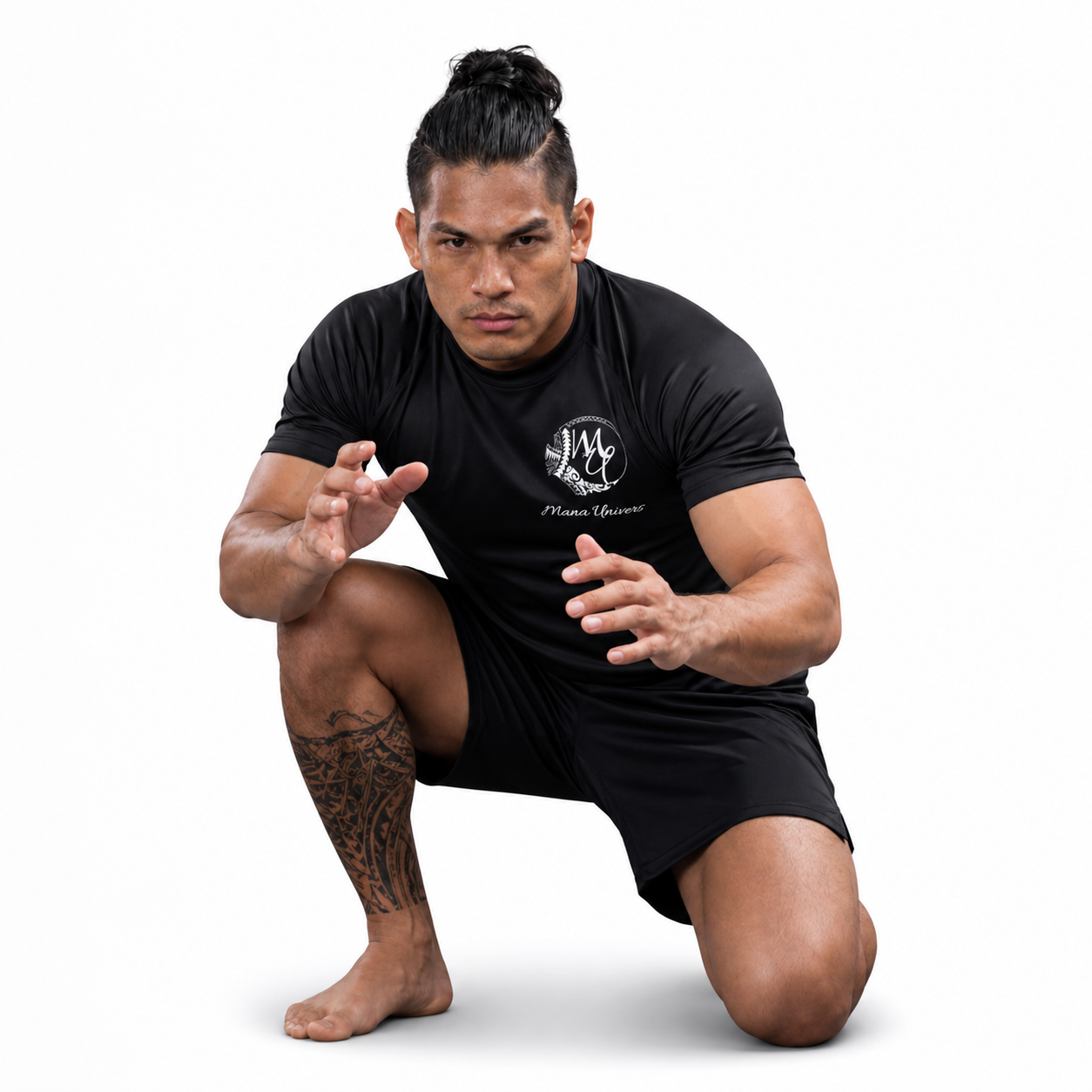 Rashguard manche courte homme – Polynésien | Mana Univers