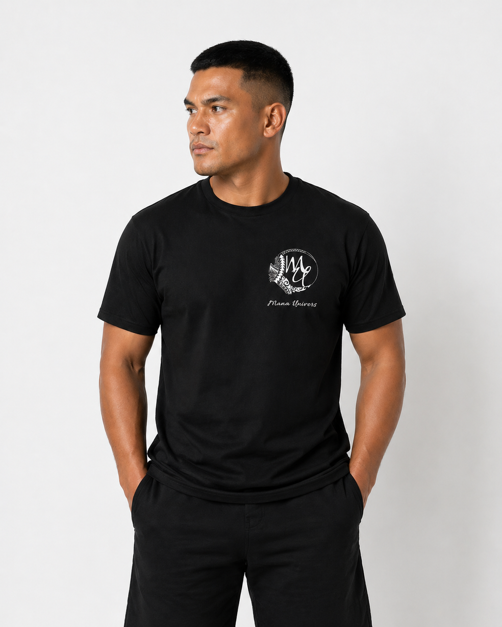 Tee-shirt homme polynésien – Raie | Coton bio | Mana Univers