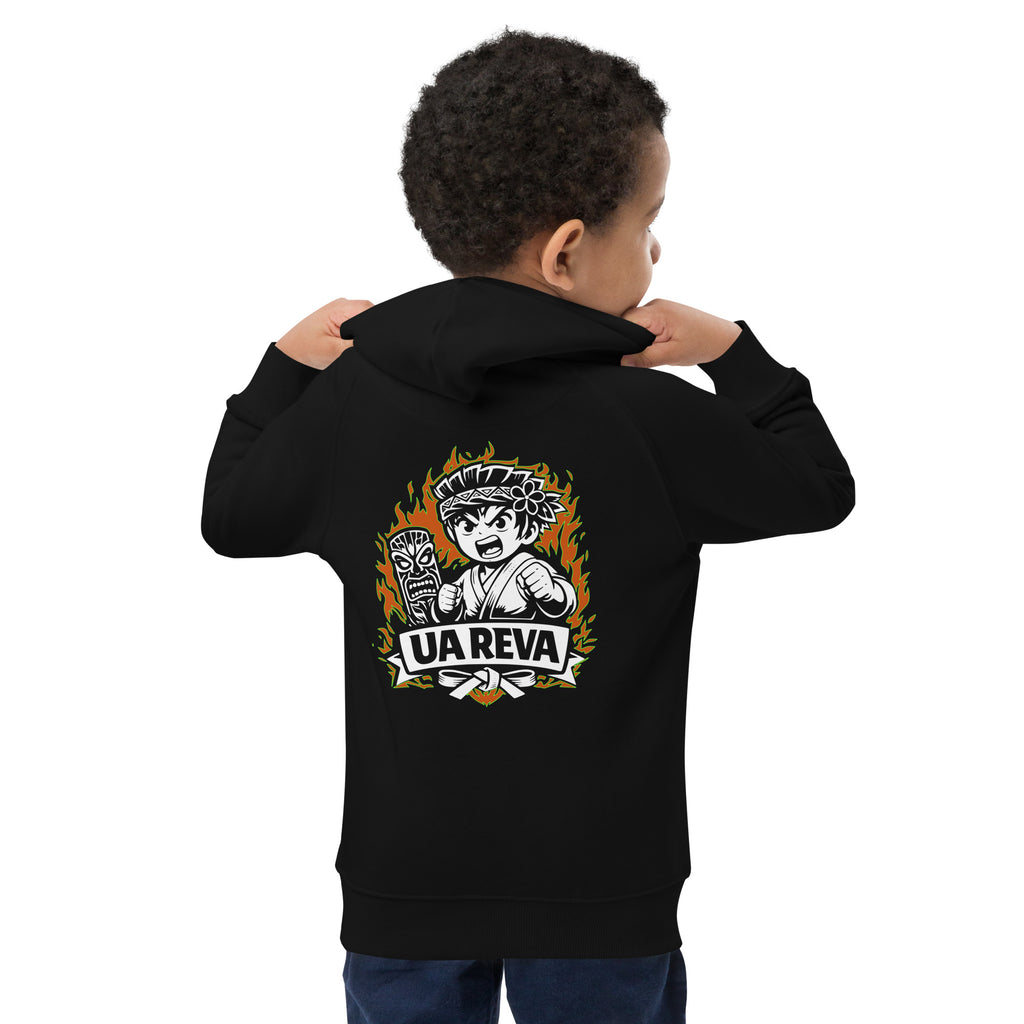 Enfant portant le sweat Tama Toa de dos