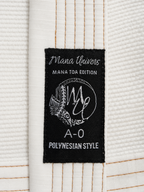 Étiquette extérieur du Kimono JJB Mana Toa